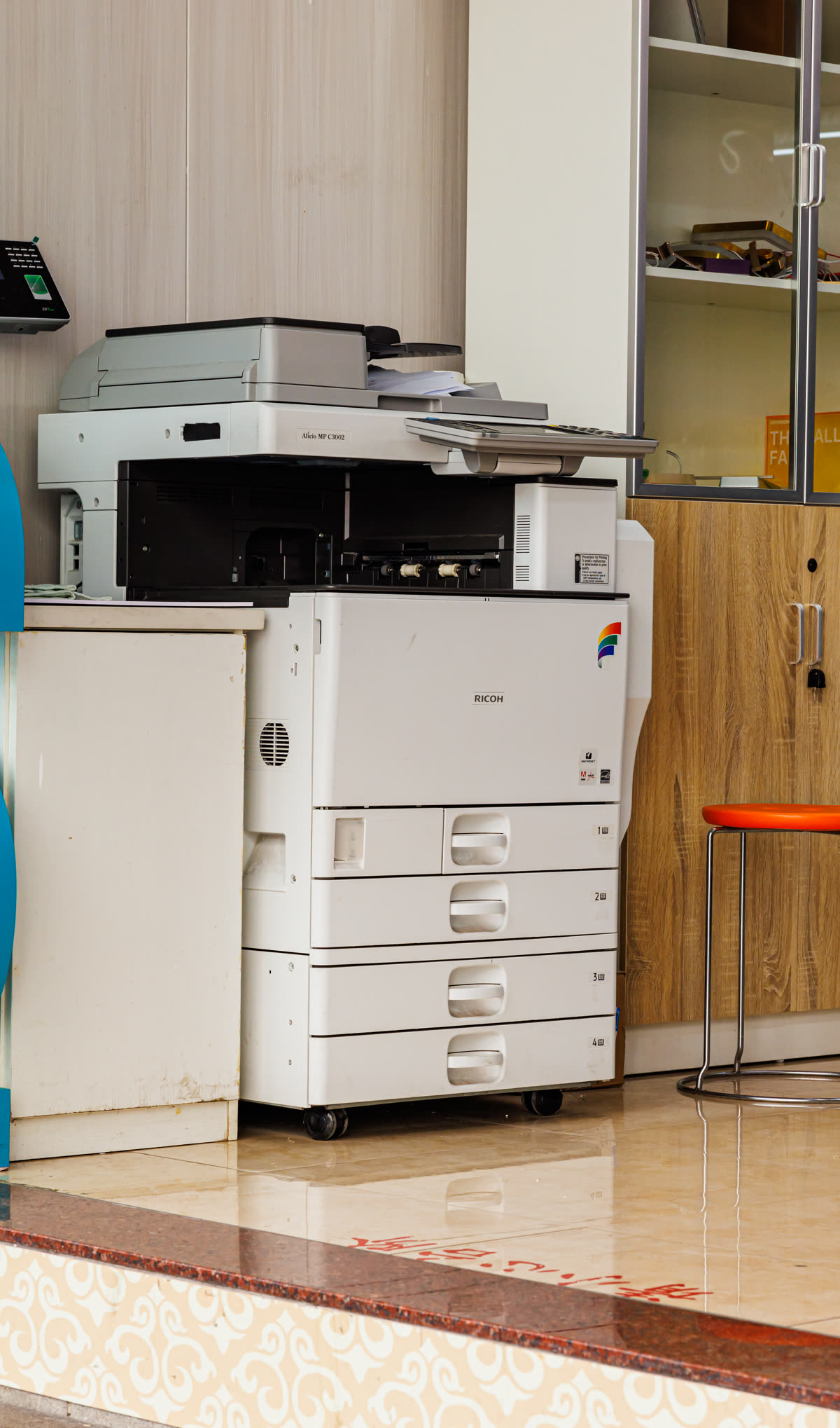 RICOH Aficio MP C3002 Color Laser Multifunction Printer