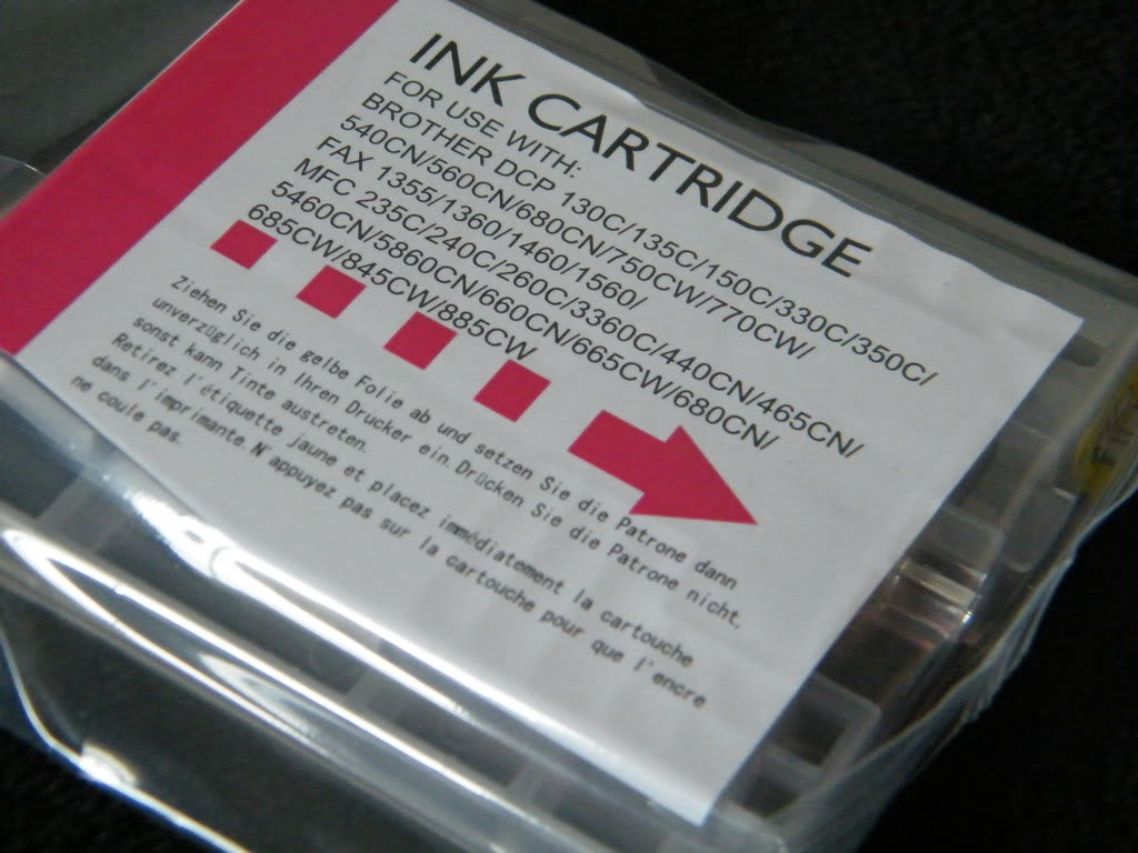 Magenta Ink Cartridge For Printer
