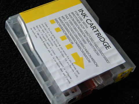 Yellow Ink Cartridge For Printer