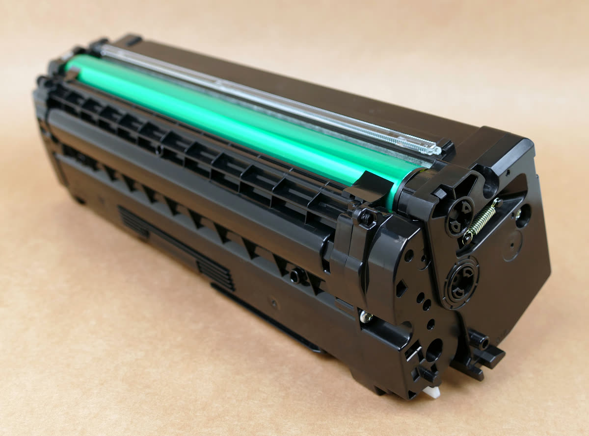 Samsung laser toner cartridge side view