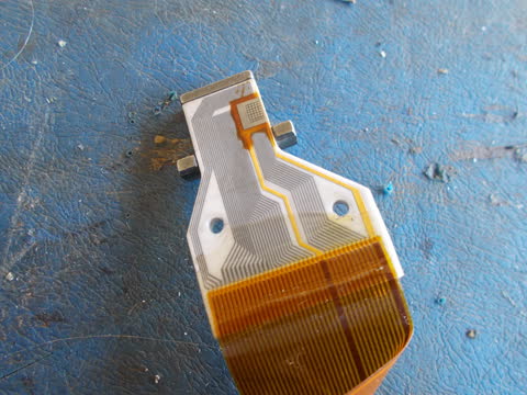 Inkjet print head with its ribbon cable