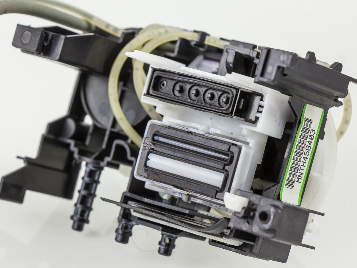 Print head capping station from a Brother DCP-115C inkjet