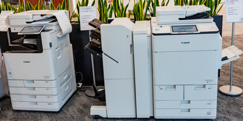 Canon imageRUNNER ADVANCE DX C5860 Color Laser Multifunction Printer & Canon imageRUNNER ADVANCE DX C7770 Color Laser Multifunction Printer
