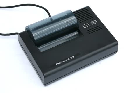Alphacom 32 thermal printer