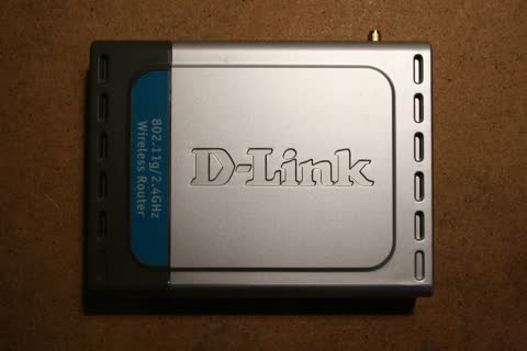 D-Link DI-524 dressed