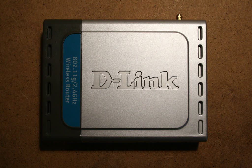 D-Link DI-524 dressed