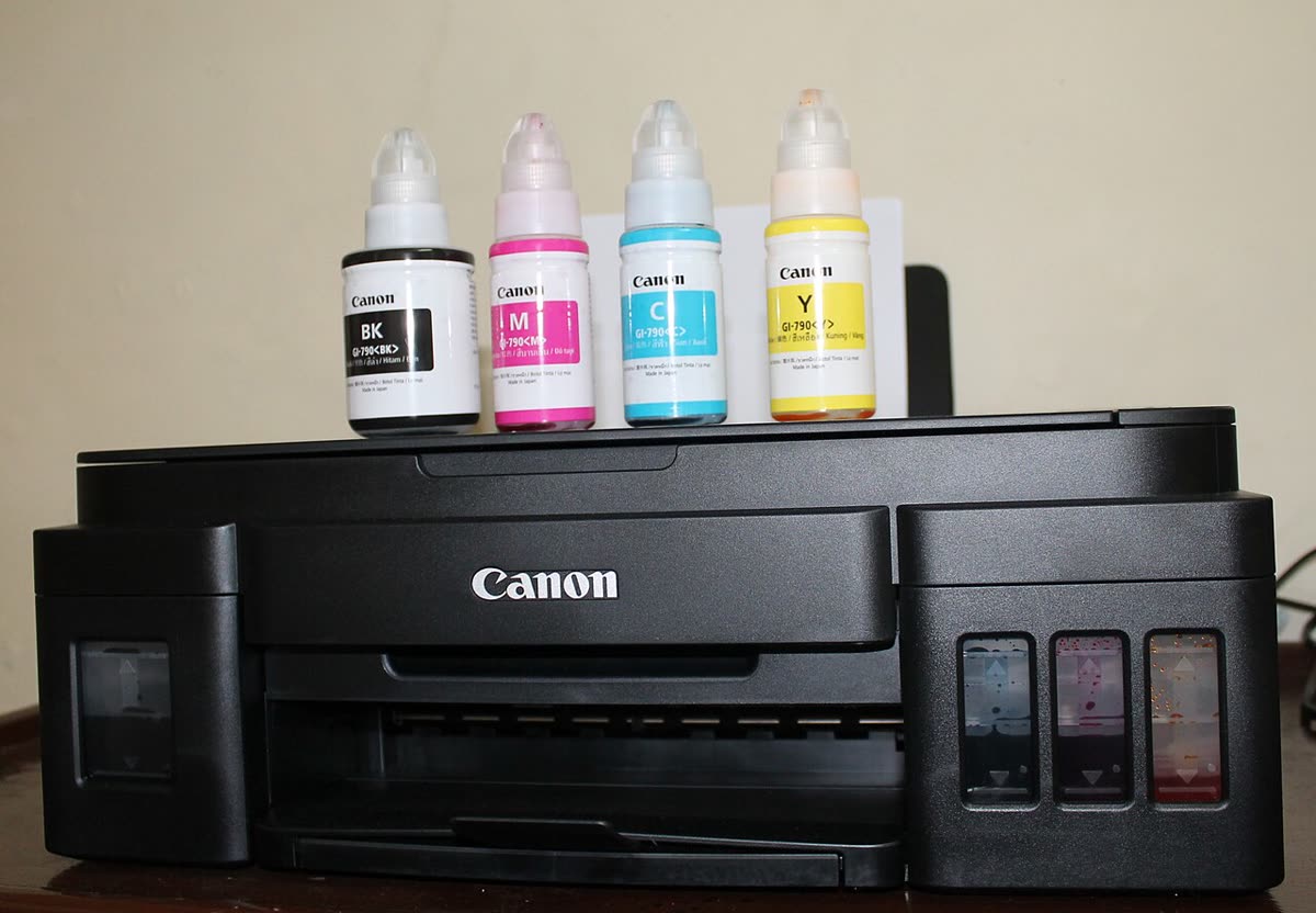Modern Canon inkjet printer